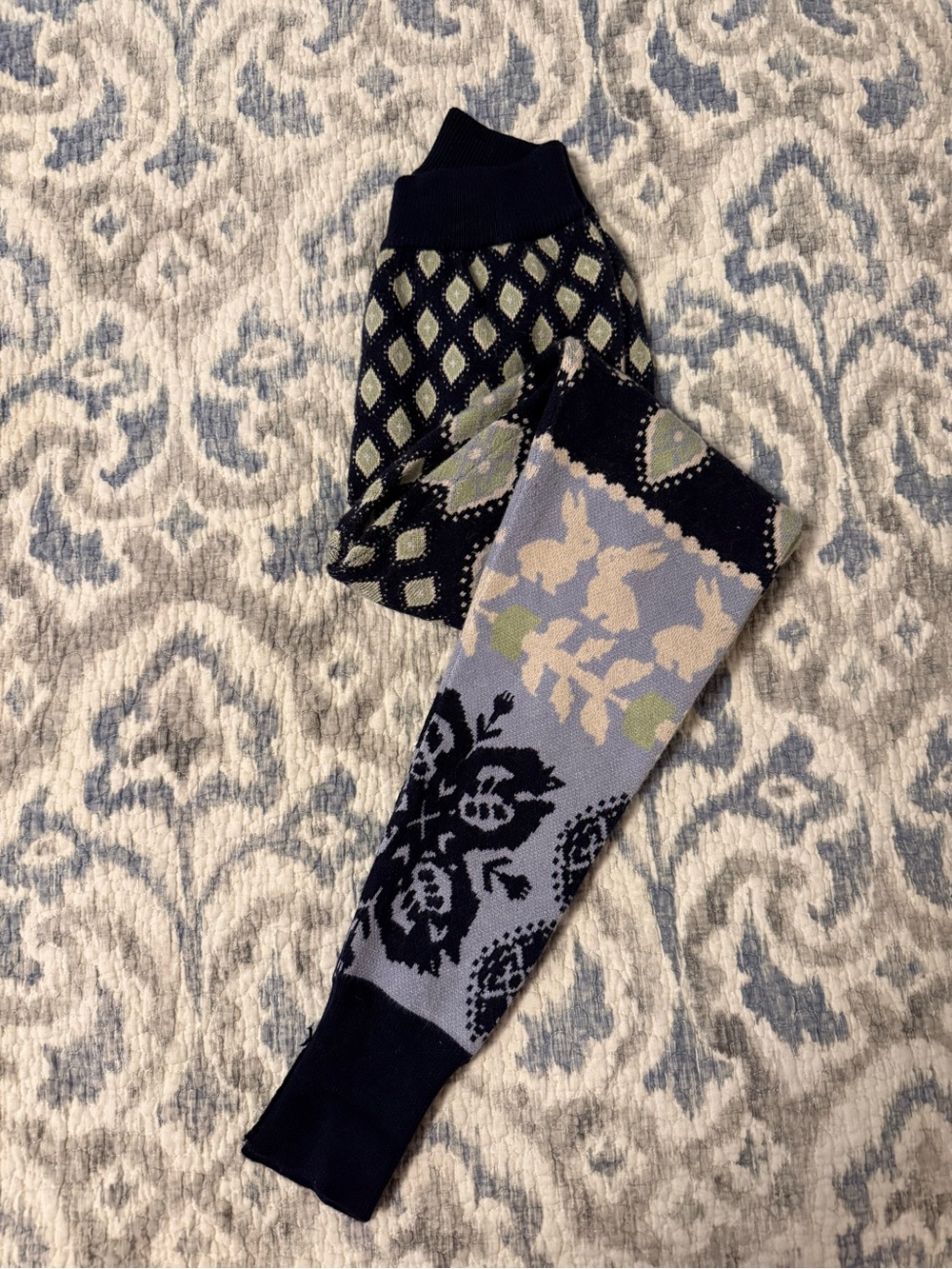 Free People Intimately "Snow Bunny" leggings